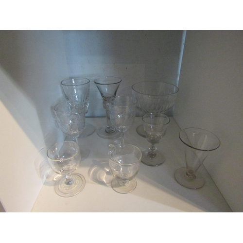 1441 - Twenty Victorian drinking glasses