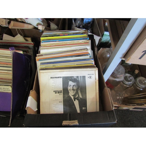 1501 - Two boxes of LP's including Dean Martin