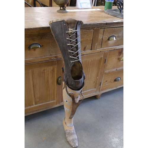 2001 - A WWII artificial leg