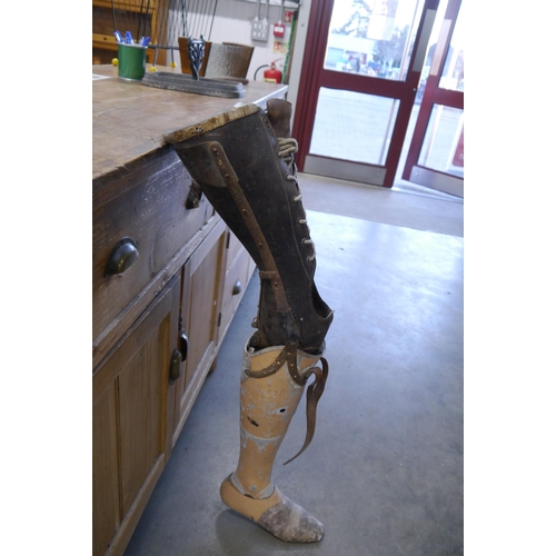 2001 - A WWII artificial leg