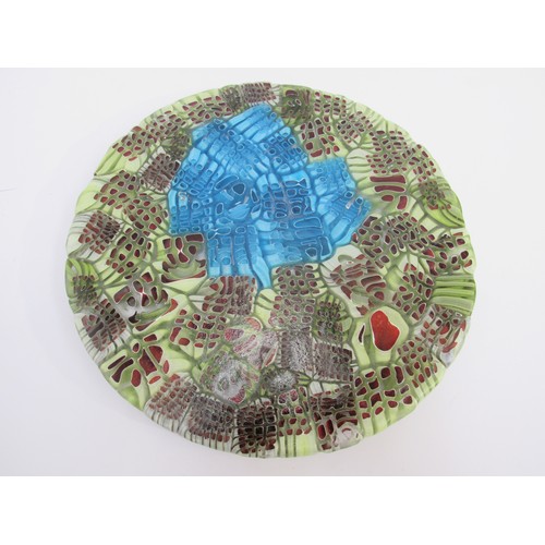 4314 - BRUCE MARKS & CATHRYN SHILLING - An art glass sculptural collaboration titled 'Colony'. Hot worked a... 