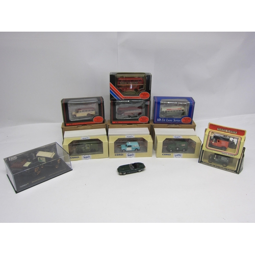 8170 - Assorted boxed diecast vehicles including Exclusive First Editions (EFE) buses, Corgi Classics and L... 