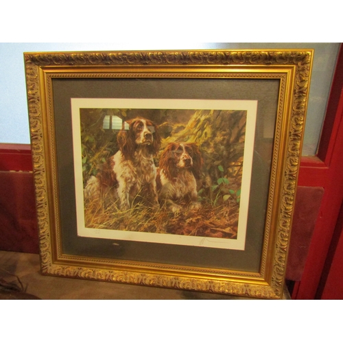 4014 - Two Mick Cawston limited edition pencil signed prints, Nos. 618/850 and 201/850 depicting spaniels, ... 