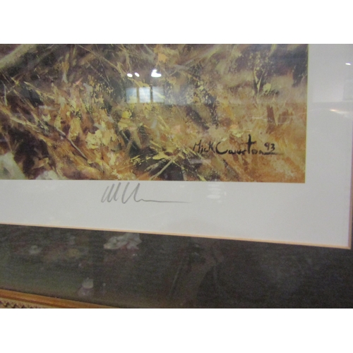 4014 - Two Mick Cawston limited edition pencil signed prints, Nos. 618/850 and 201/850 depicting spaniels, ... 