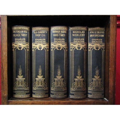 4112 - Charles Dickens Works, Waverley Book Co. circa 1910, author's 