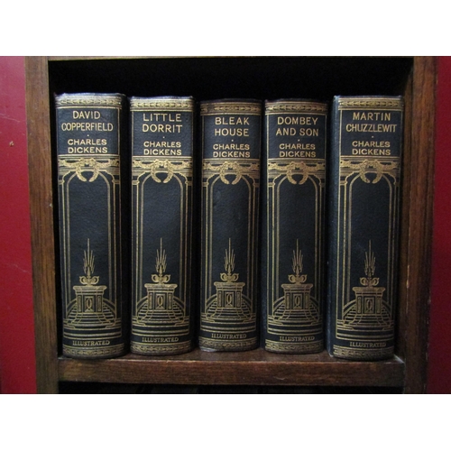 4112 - Charles Dickens Works, Waverley Book Co. circa 1910, author's 