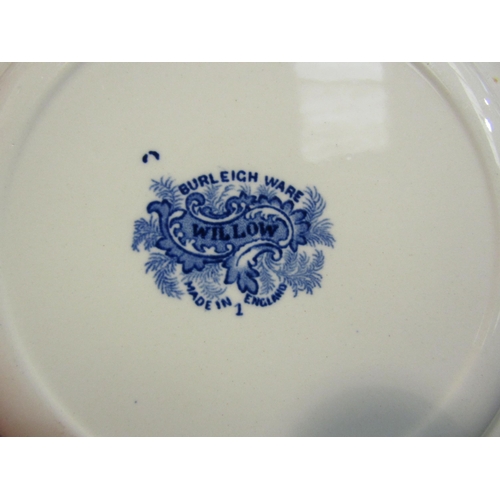 4173 - Blue and white Burleigh ware 