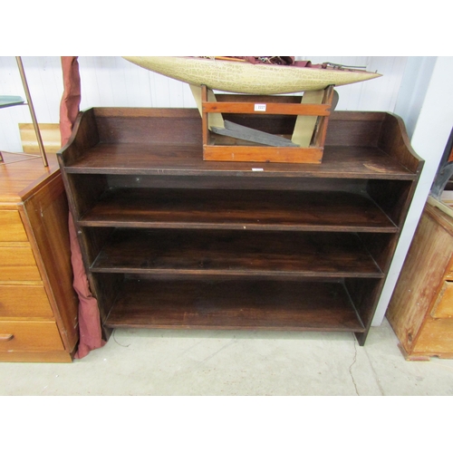 2228 - A 1930's oak bookcase   (R)  £30