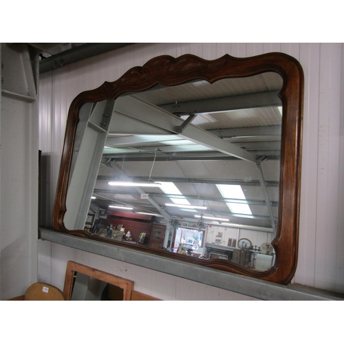 2257 - A French framed mirror