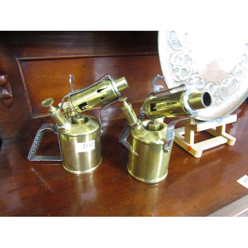 2110 - A pair of vintage Primus blow torches