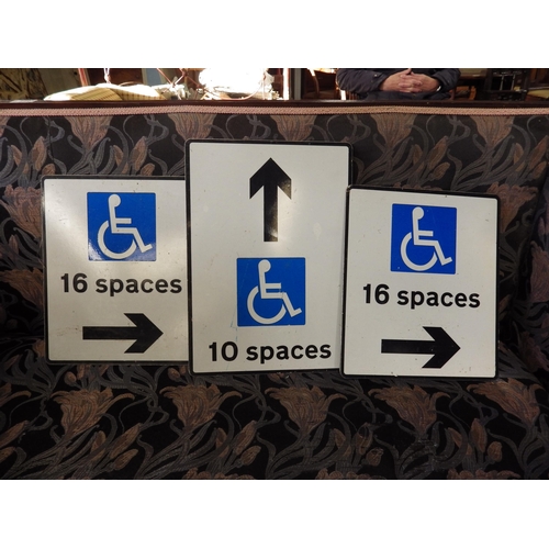 2247A - Three directional parking signs    (R)  £15 MEADOW