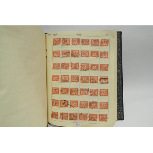 4415 - An album of Canadian postage stamps and another similar example together with a bag of Canadian stam... 