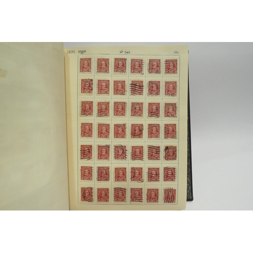 4415 - An album of Canadian postage stamps and another similar example together with a bag of Canadian stam... 