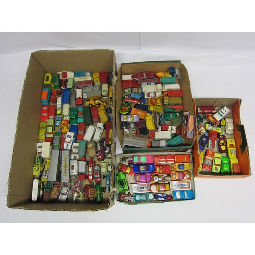 8175 - A collection of assorted loose and playworn diecast vehicles including Matchbox Series, Superfast, H... 