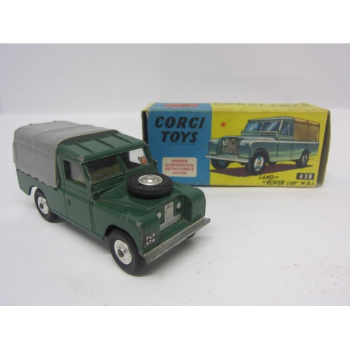 8134 - A boxed Corgi Toys 438 diecast Land Rover (109