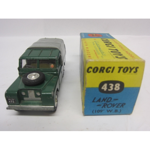 8134 - A boxed Corgi Toys 438 diecast Land Rover (109