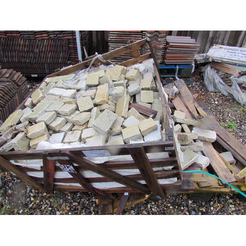 3219 - A crate of decorative bricks  (E)  £40-60