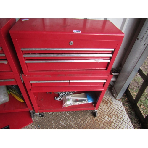 3201 - A tool trolley with contents