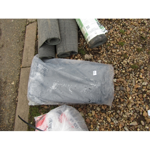 3270 - A sack of polythene ground sheet