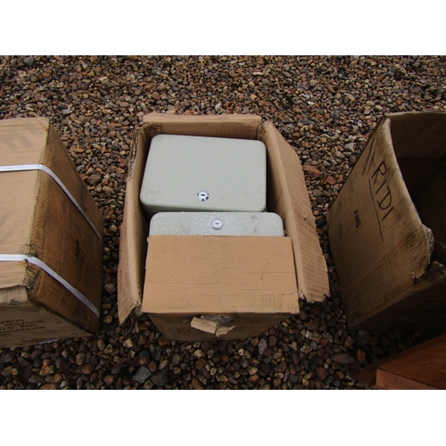 3303 - A box of ten unused key safes  (E)  £20-30