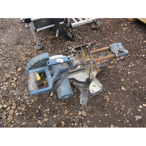 3361 - A Mac Allister mitre saw.  DTI Failure: Please see information pages