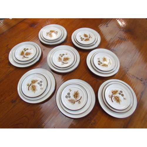 1094 - An eight piece place setting of Denby 