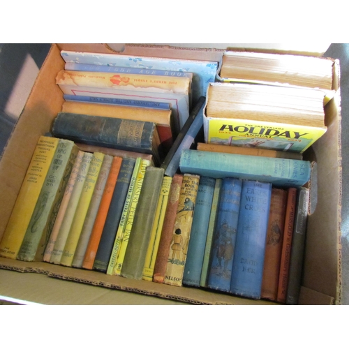 1183 - Three boxes of children's and illustrated books, including Mabel Lucie Attwell, Angela Brazil, Ian S... 