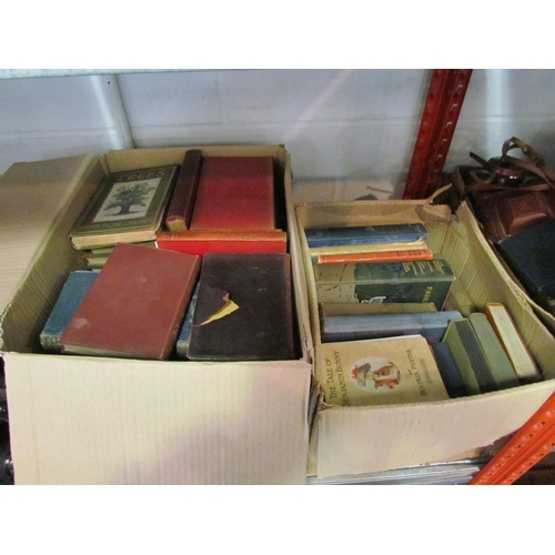 1191 - Two boxes of mixed books including Beatrix Potter, 