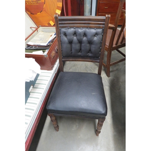 2183 - Three Edwardian dining chairs