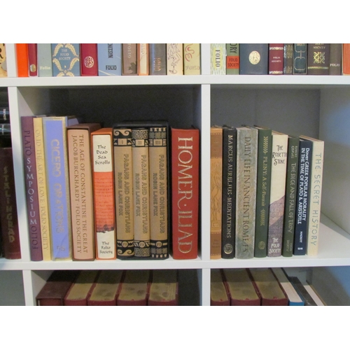 1353 - Folio Society, 17 volumes classic, mainly ancient Greece and Rome, including Plato, Cicero, Ovid, Pl... 