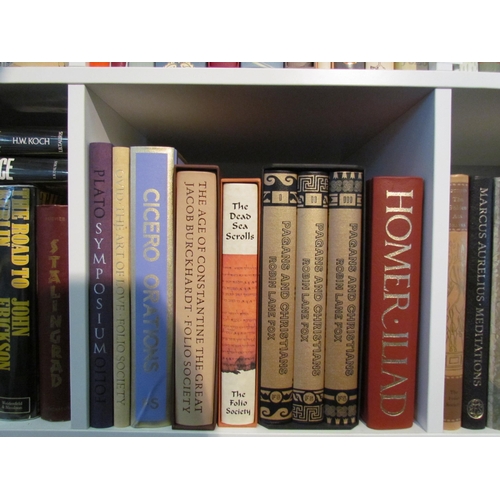 1353 - Folio Society, 17 volumes classic, mainly ancient Greece and Rome, including Plato, Cicero, Ovid, Pl... 