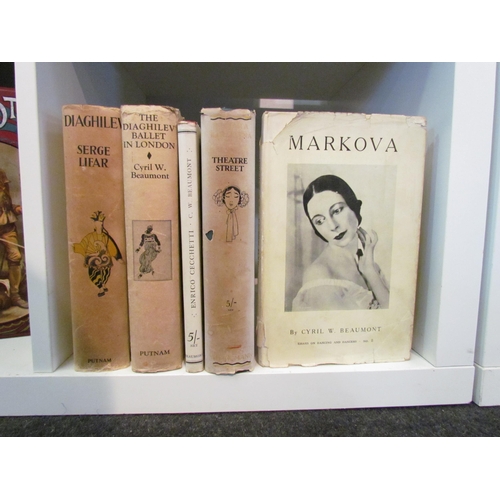 1360 - Five 1930's books on ballet, some signed (5)