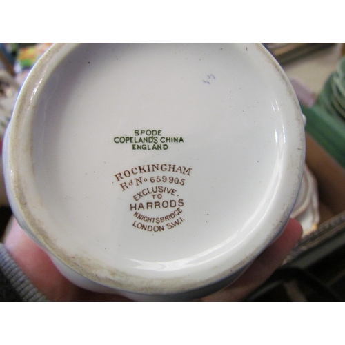 1416 - A quantity of Spode Copelands Rockingham ceramics exclusive to Harrods, London and a quantity of Cop... 