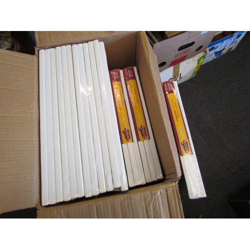 1431 - A quantity of unused Loxley artist's canvases, two sizes, 610mm x 457mm (12) and 508mm x 406mm (9)