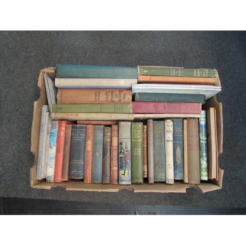 1209 - Three boxes of children's and illustrated books, including Boys Own Annuals, Frances Hodgson Burnett... 