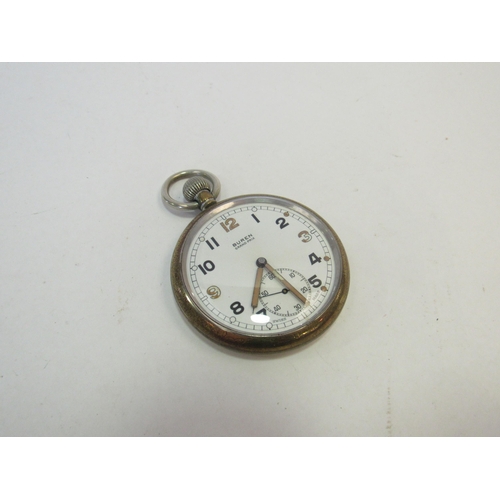 1307 - A Buren Grand Prix General Services Timepiece, Bravingtons pocket watch  (C)