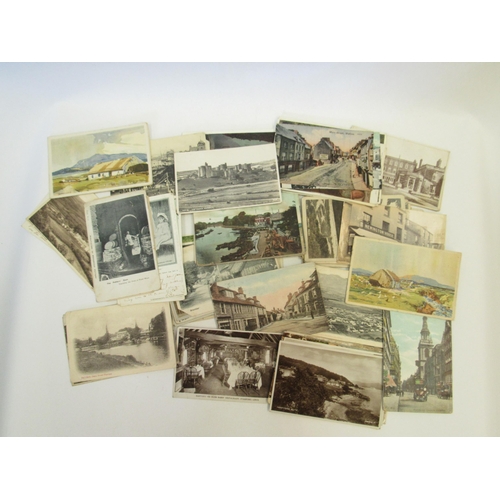 1341 - A box of postcards including world travels