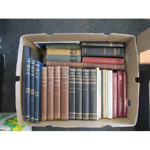 1459 - A box of coal mining related books