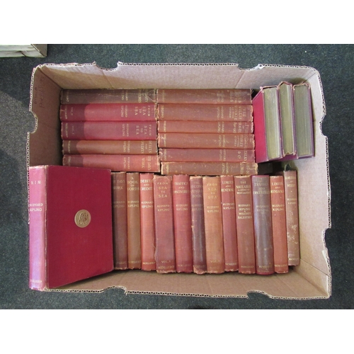 1460 - Rudyard Kipling's Works, 30 volumes, including first edition of 