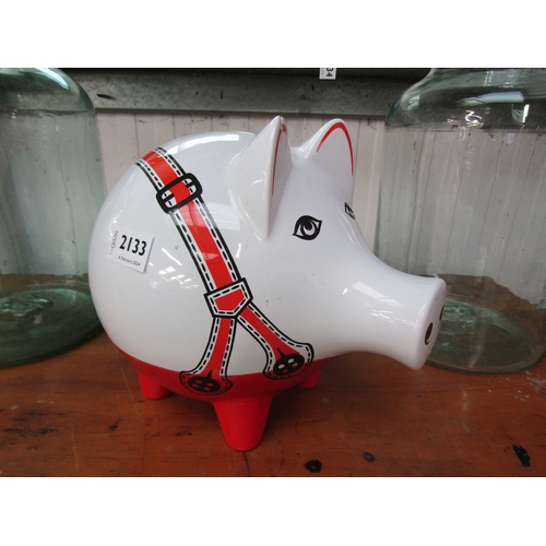 2133 - A German ceramic piggy bank