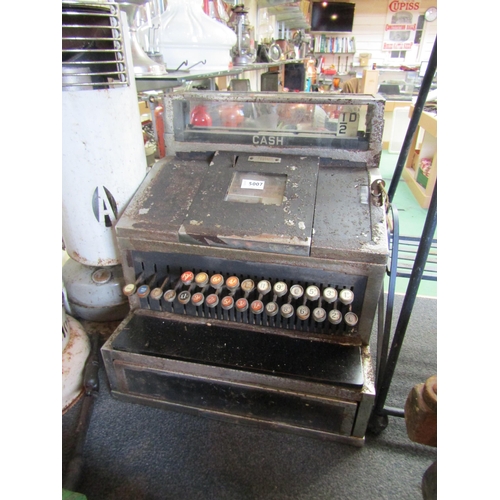 5007 - A Vintage pre-decimal cash register