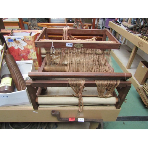 5180 - Two looms including Wellington Model B table loom