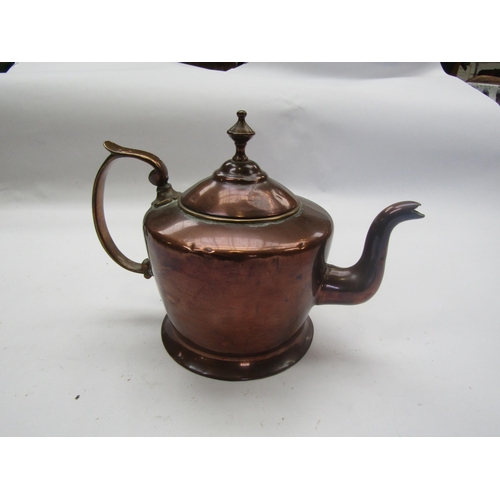 5280 - A 19th Century copper tea pot