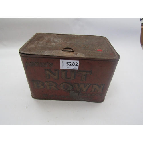 5282 - A Nut Brown Tobacco tin and Wills tin