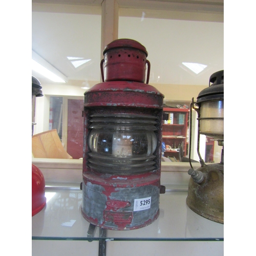 5295 - A German ships lamp   (R)  £30