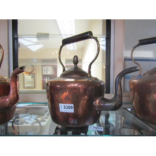 5300 - A copper kettle   (R)  £15