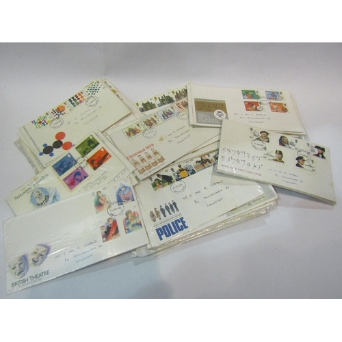 4320 - A box of miscellaneous including first day covers and a small collection of postage stamps     (grou... 