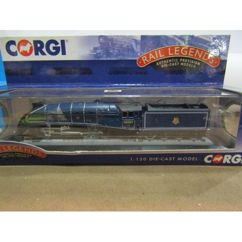 4276 - Four Corgi 1:20 die-cast model railway engines 