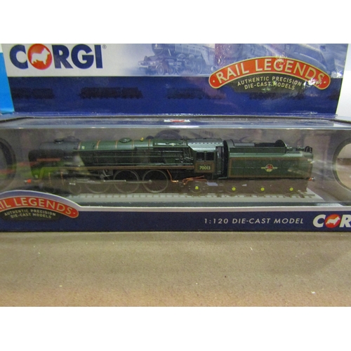 4276 - Four Corgi 1:20 die-cast model railway engines 