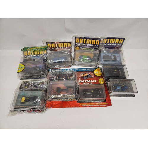 8380 - DC Comics Eaglemoss Batman Automobilia diecast models - twenty-three boxed diecast vehicles includin... 